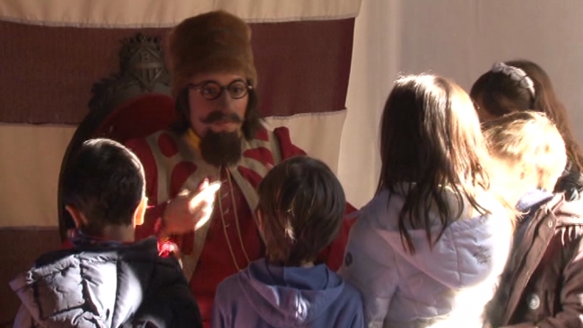 Patges reials a Sant Miquel de Campmajor