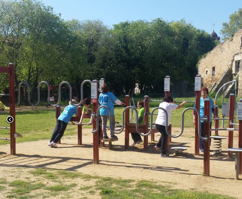 Dinamització als parcs urbans i als itineraris saludables de Banyoles - La Draga