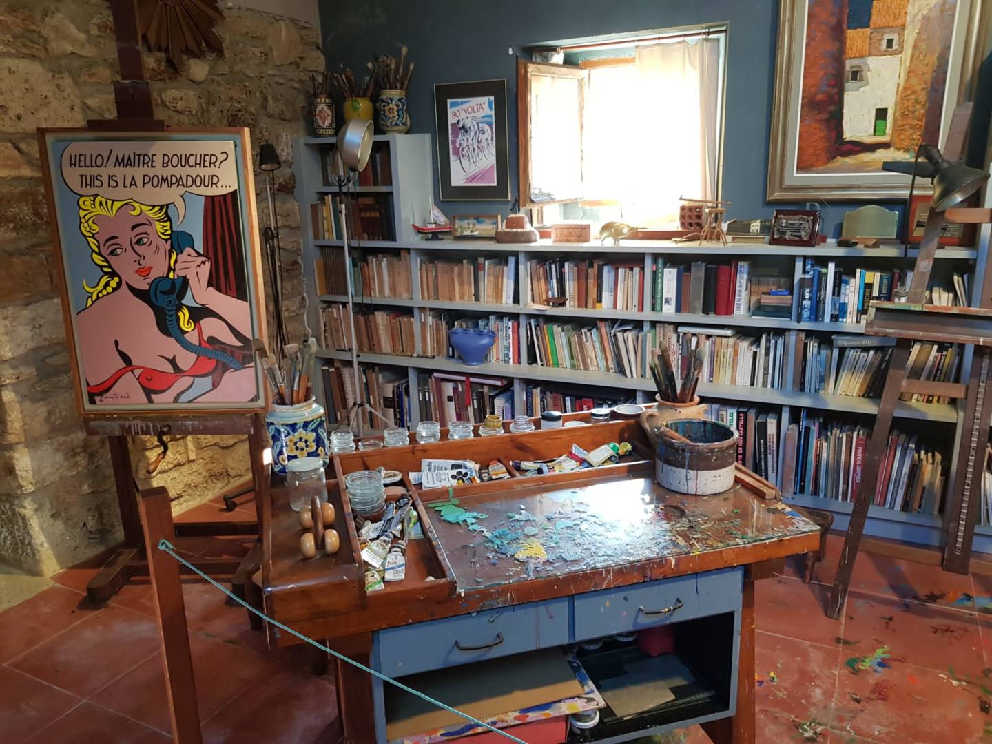 Visita guiada a l'estudi taller de Carles Fontserè