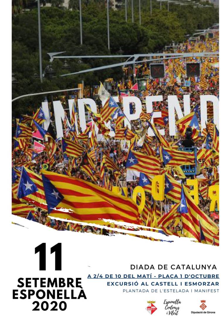 Diada Nacional de Catalunya a Esponellà