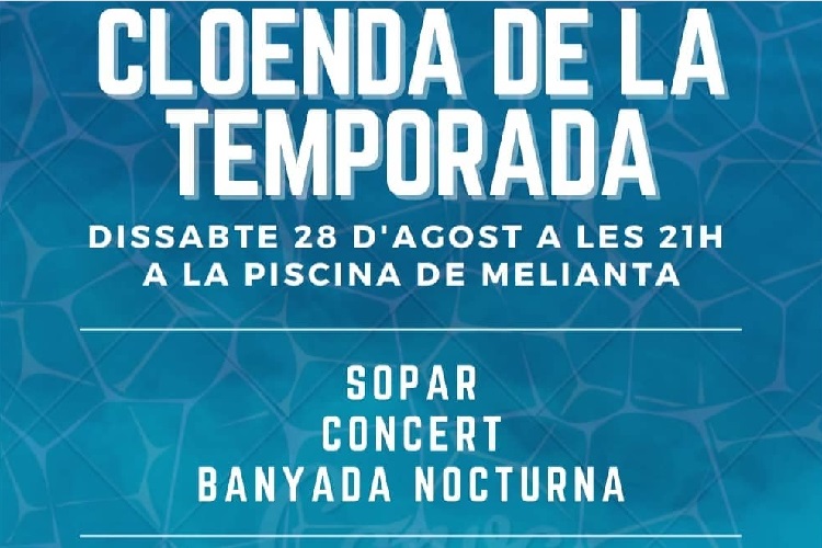 Banyada nocturna i concert a Melianta