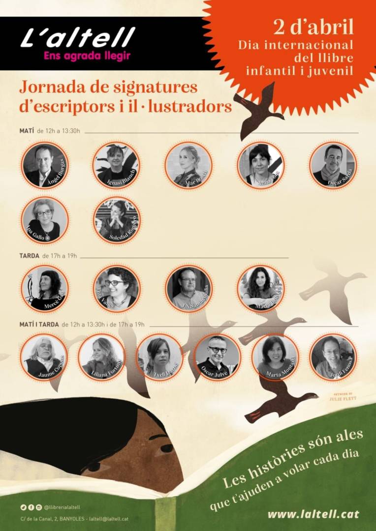 Jornada de signatures d'escriptors i il·lustradors