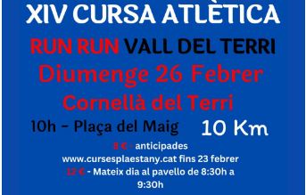 14a Cursa Atlètica Run Run La Vall del Terri