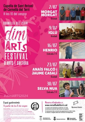 9è Festival d’arts i cultura DimArts de Cornellà del Terri - Morgat Morgat