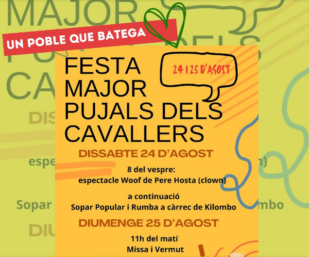 Festa Major de Pujals dels Cavallers