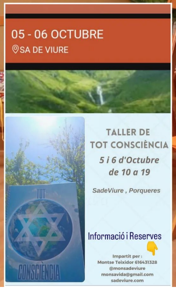 Taller  - Tot Consciència