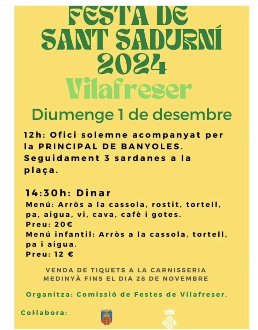 Festa de Sant Sadurní de Vilafreser