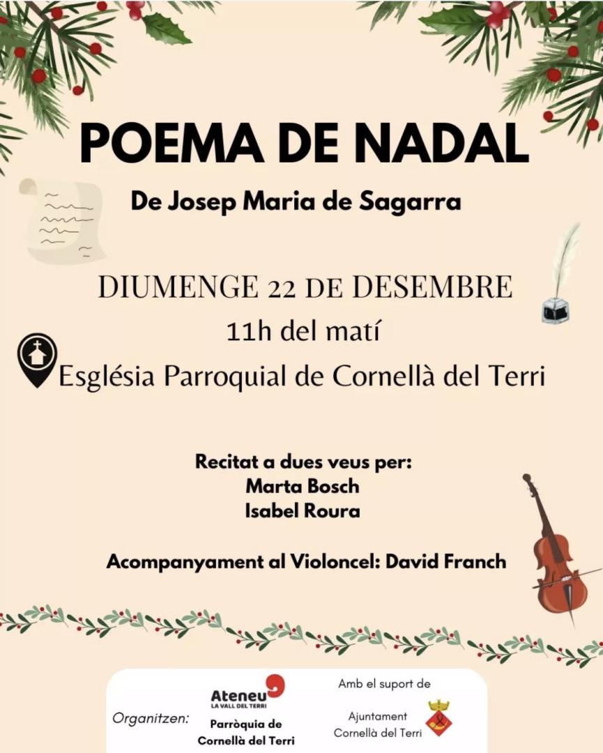 Recital "Poema de Nadal"