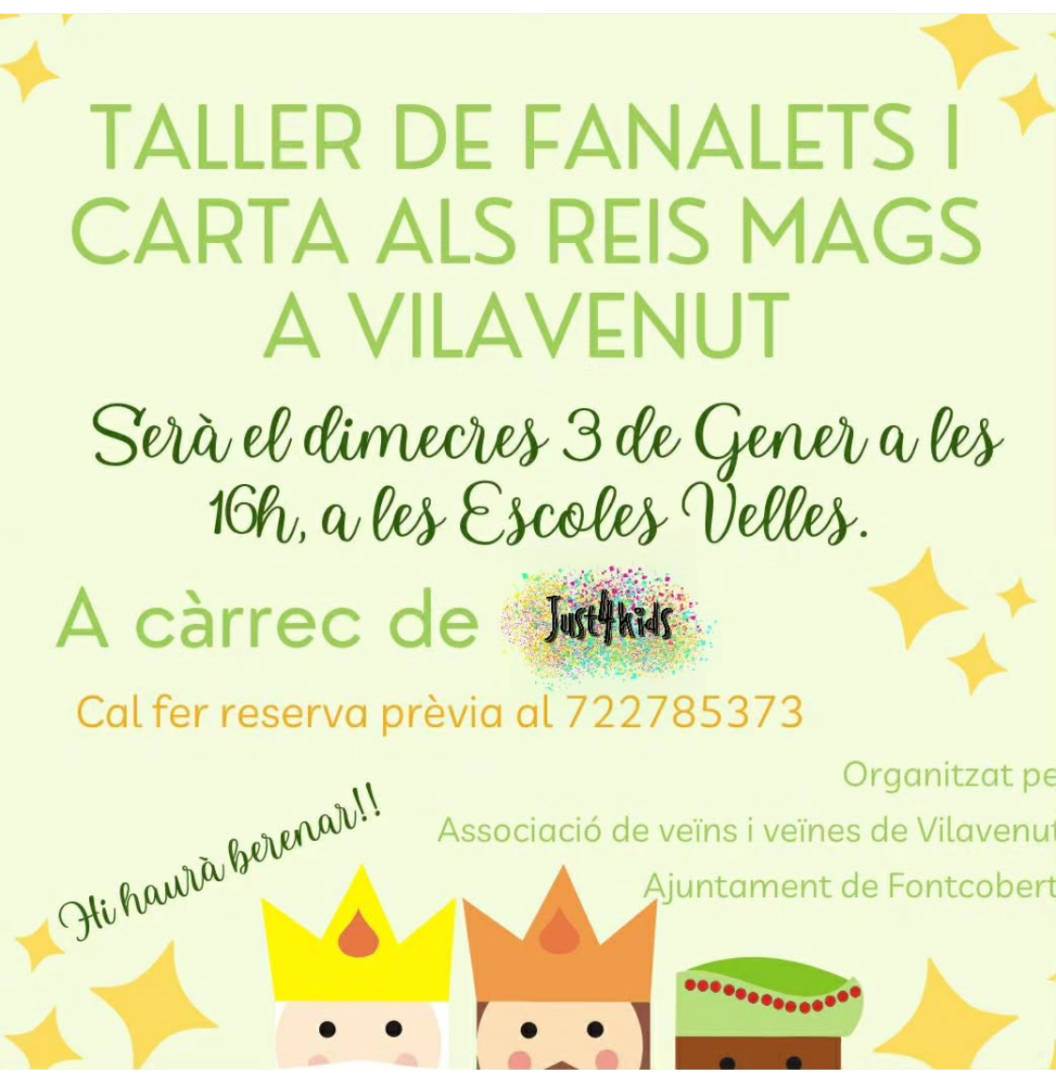 Taller de Fanalets i cartes de Vilavenut