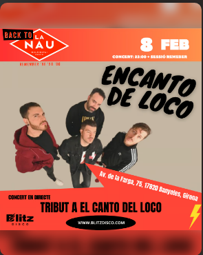 Concerts a la Nau - Tribut Encanto del loco