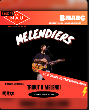 Concerts a la Nau - Melendiers