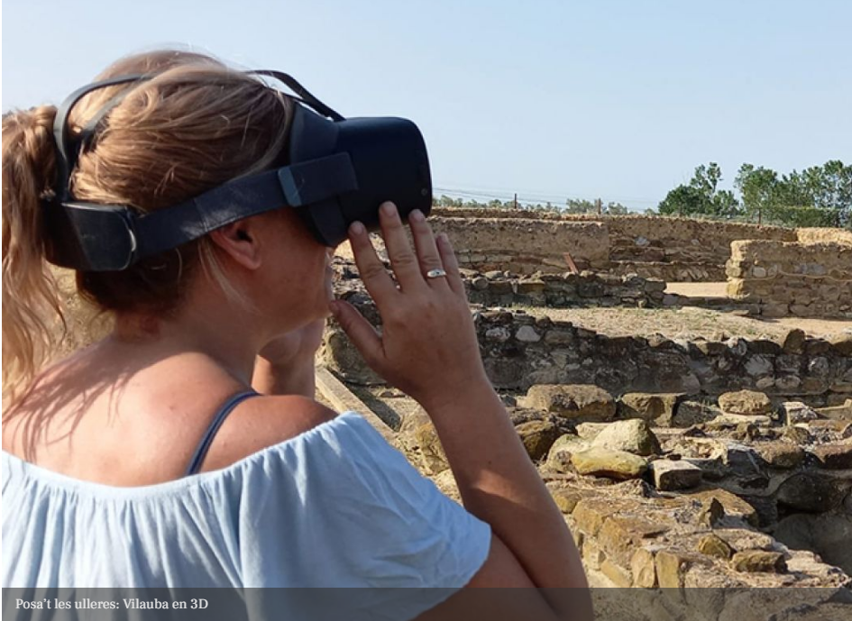 Visita guiada - Posa't les ulleres: Vilauba en 3D