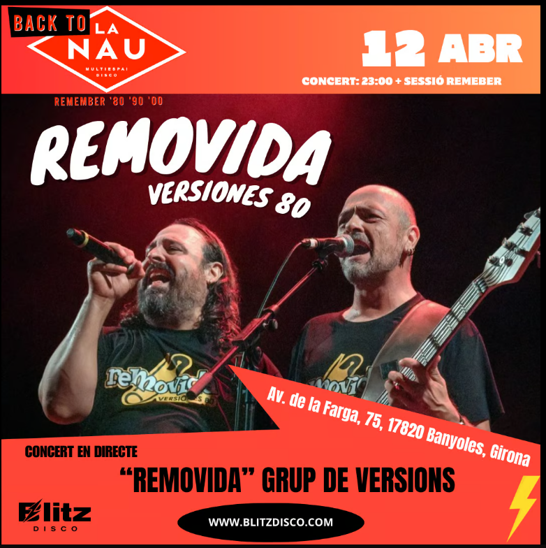 Concerts a la Nau - Removida - Grup Versions