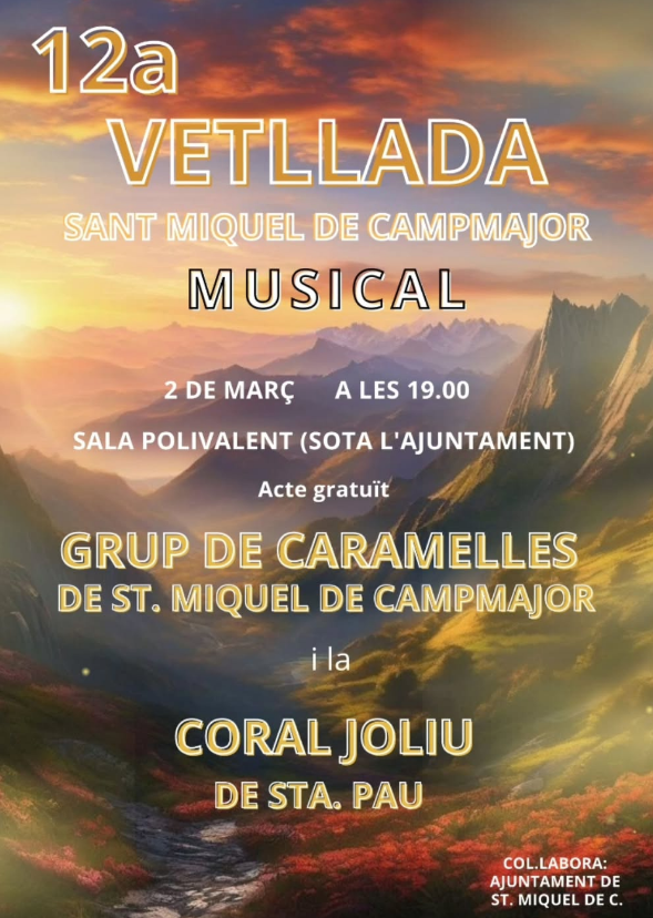 12a Vetllada musical