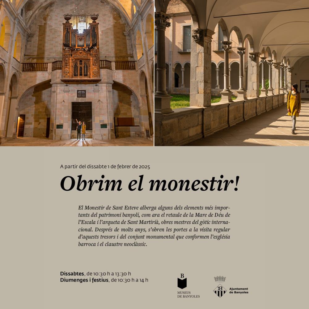 Obrim el monestir de Sant Esteve de Banyoles!