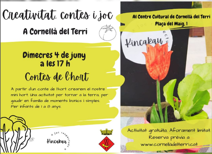 Activitat familiar - Contes de l'hort
