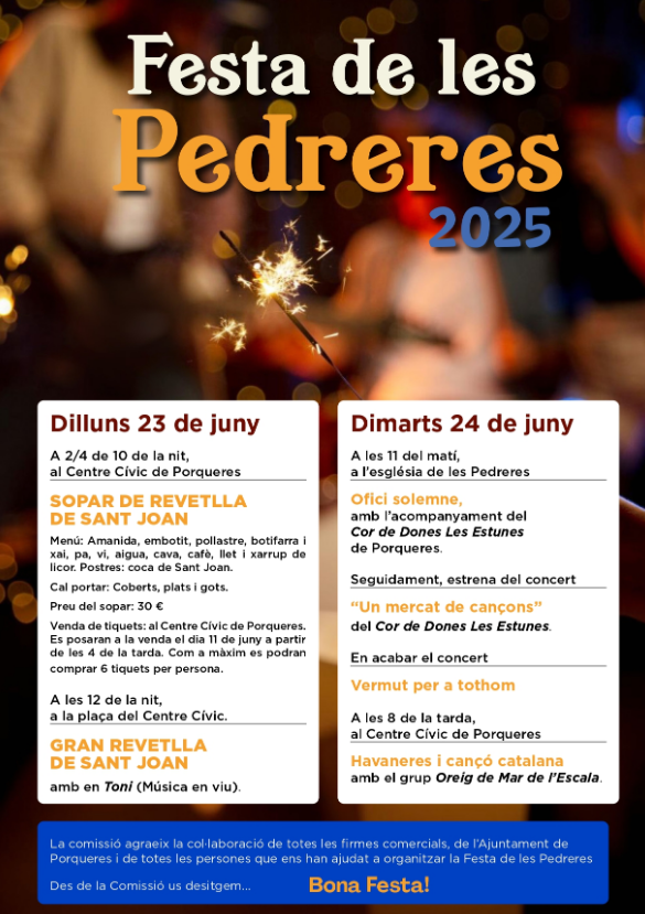 Festa de Sant Joan de les Pedreres de Porqueres