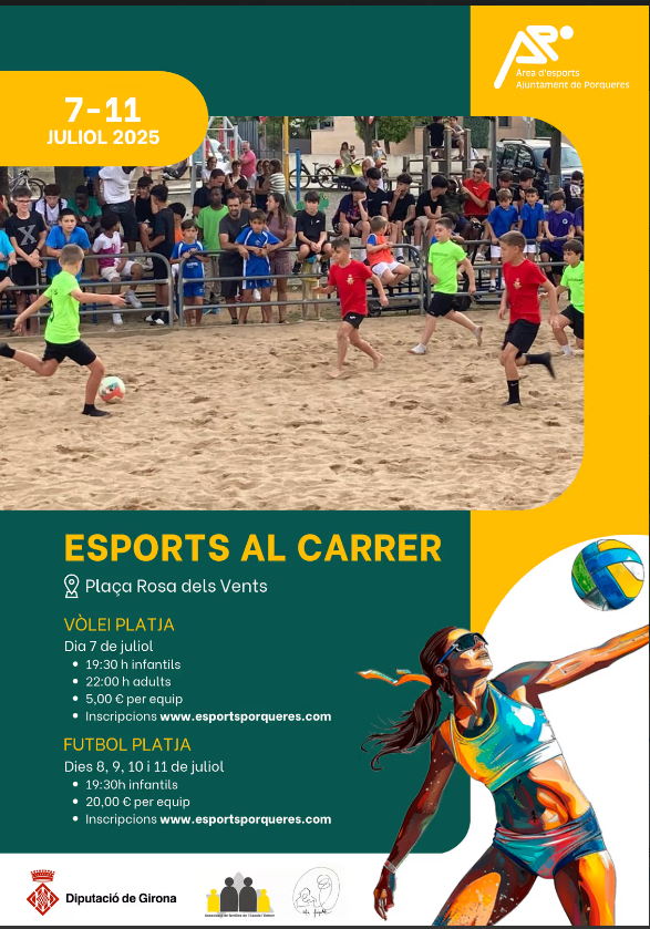 Esports al carrer - Vòlei i Futbol Platja