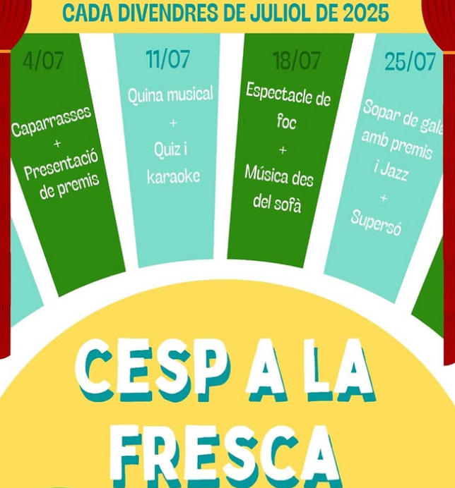 Sopar a la fresca Cornellà del Terri