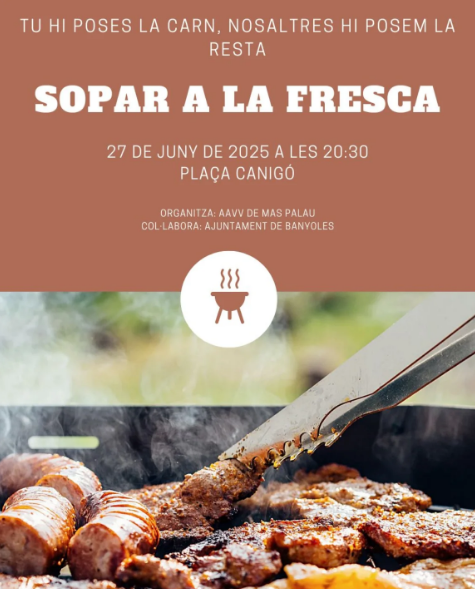 III Edició dels sopar a la fresca