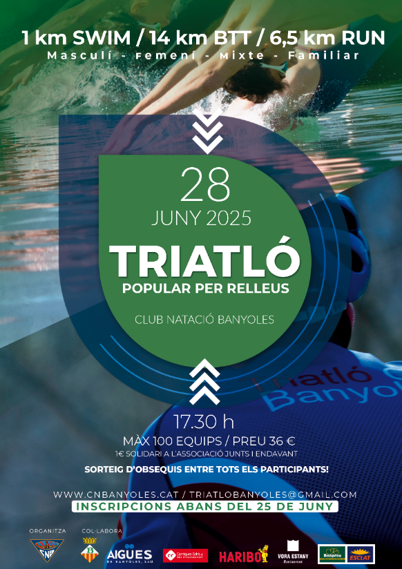 15è Triatló Popular per Relleus a Banyoles