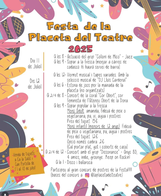 Festa de la Placeta del Teatre
