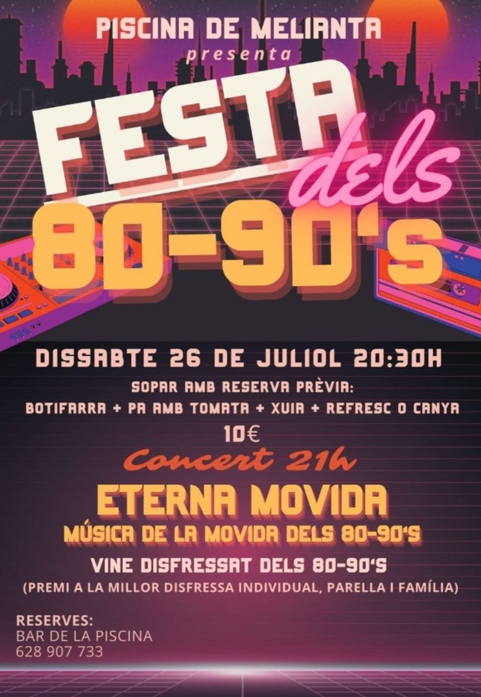 Festa dels 80-90's !