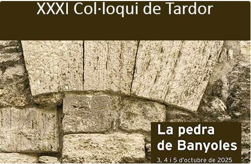 XXXI Col·loqui de tardor: La pedra de Banyoles