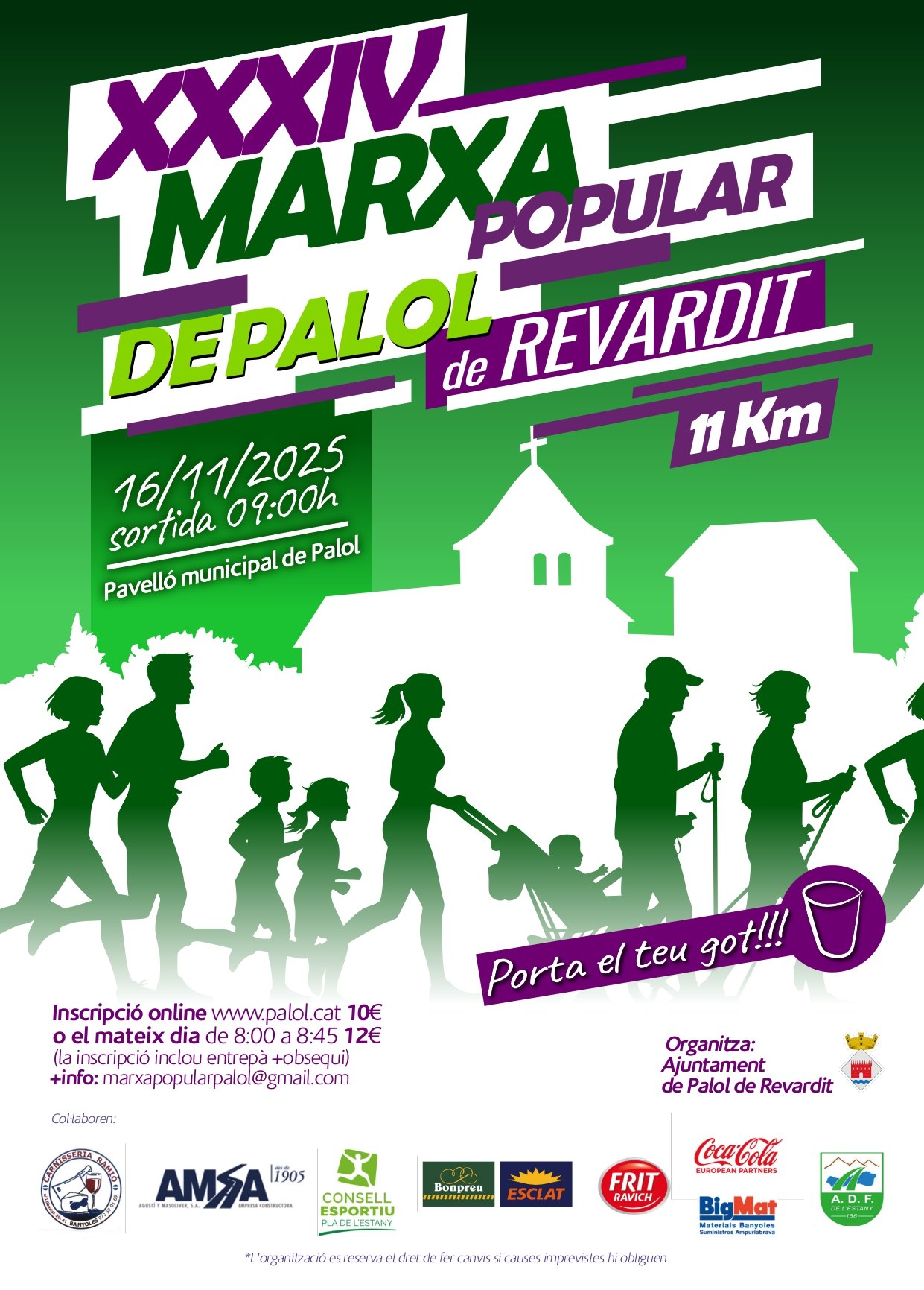 34a Edició de la Marxa Popular de Palol de Revardit