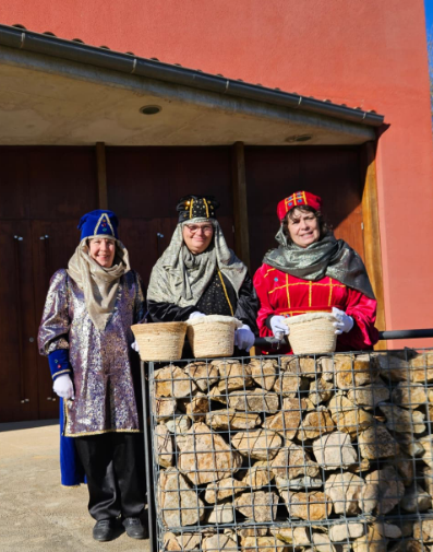 Visita dels patges reials a Sant Miquel de Campmajor