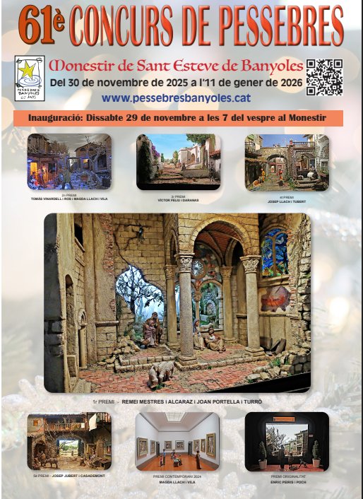 61a Exposició de Diorames i Pessebres a Banyoles