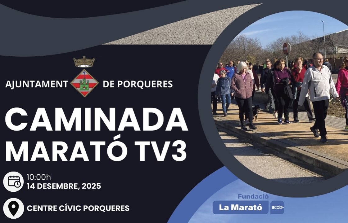 Caminada per la Marató de Porqueres
