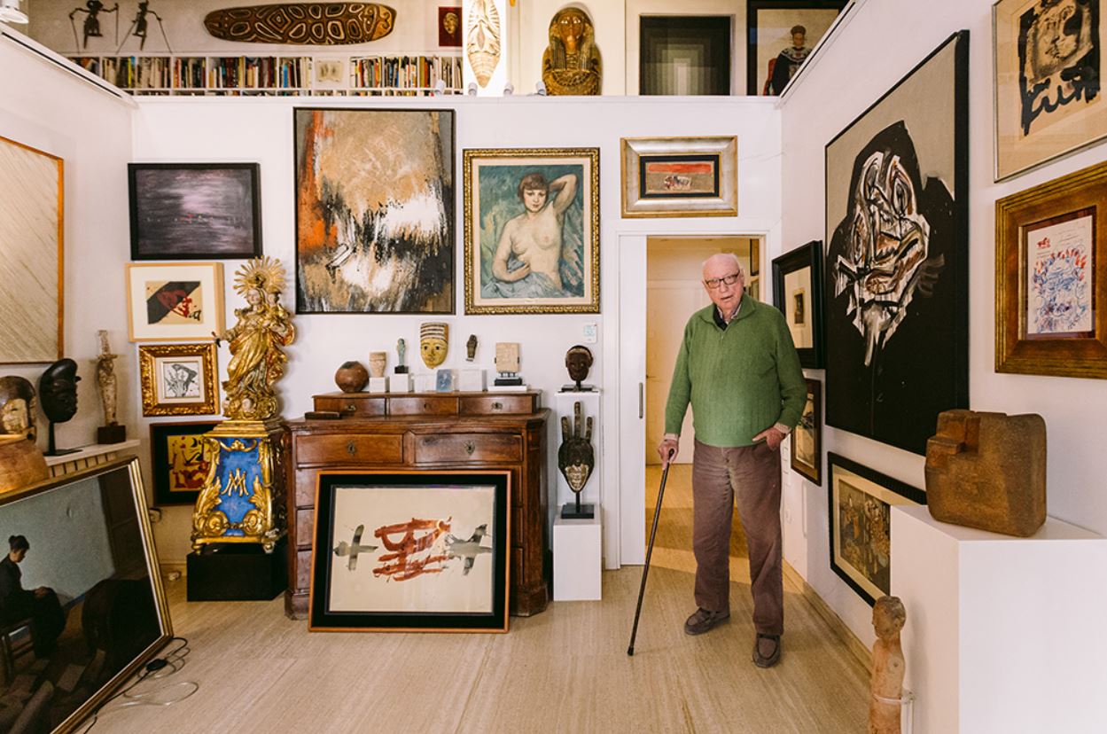 Presentació - llibre Escenaris d'un col·leccionista (Jordi Gimferrer)