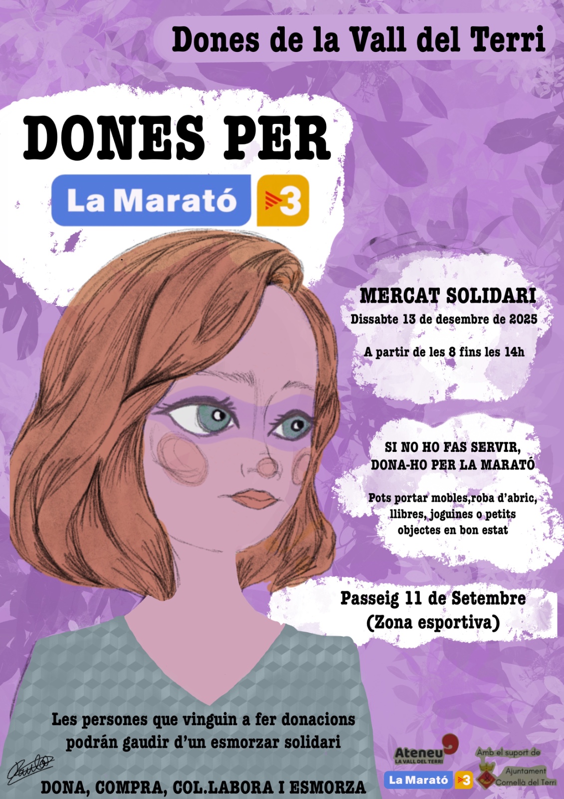 Mercat Solidari - Dones per la Marató de TV3
