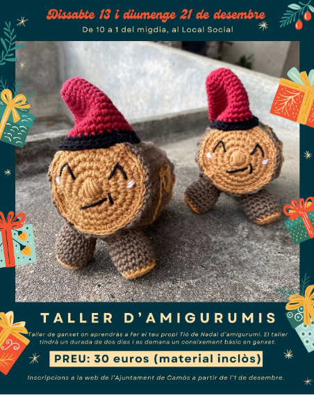 Taller d’amigurumis de Nadal
