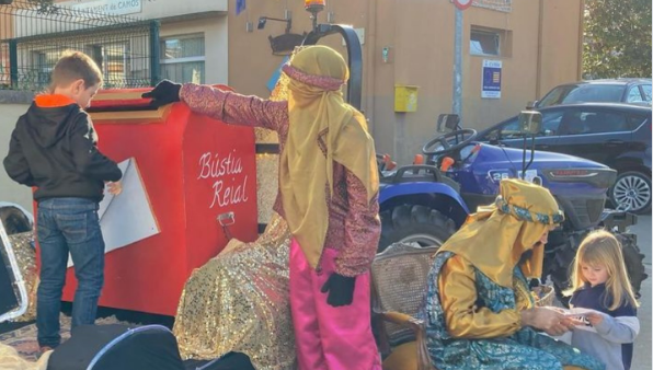 Visita del Carter Reial a Camós