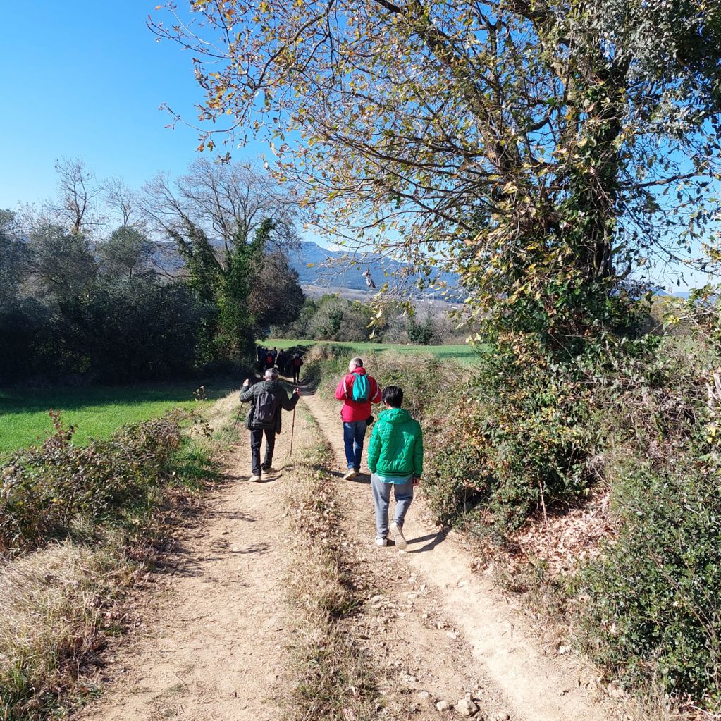 Anada a peu a l'aplec de Sant Mer