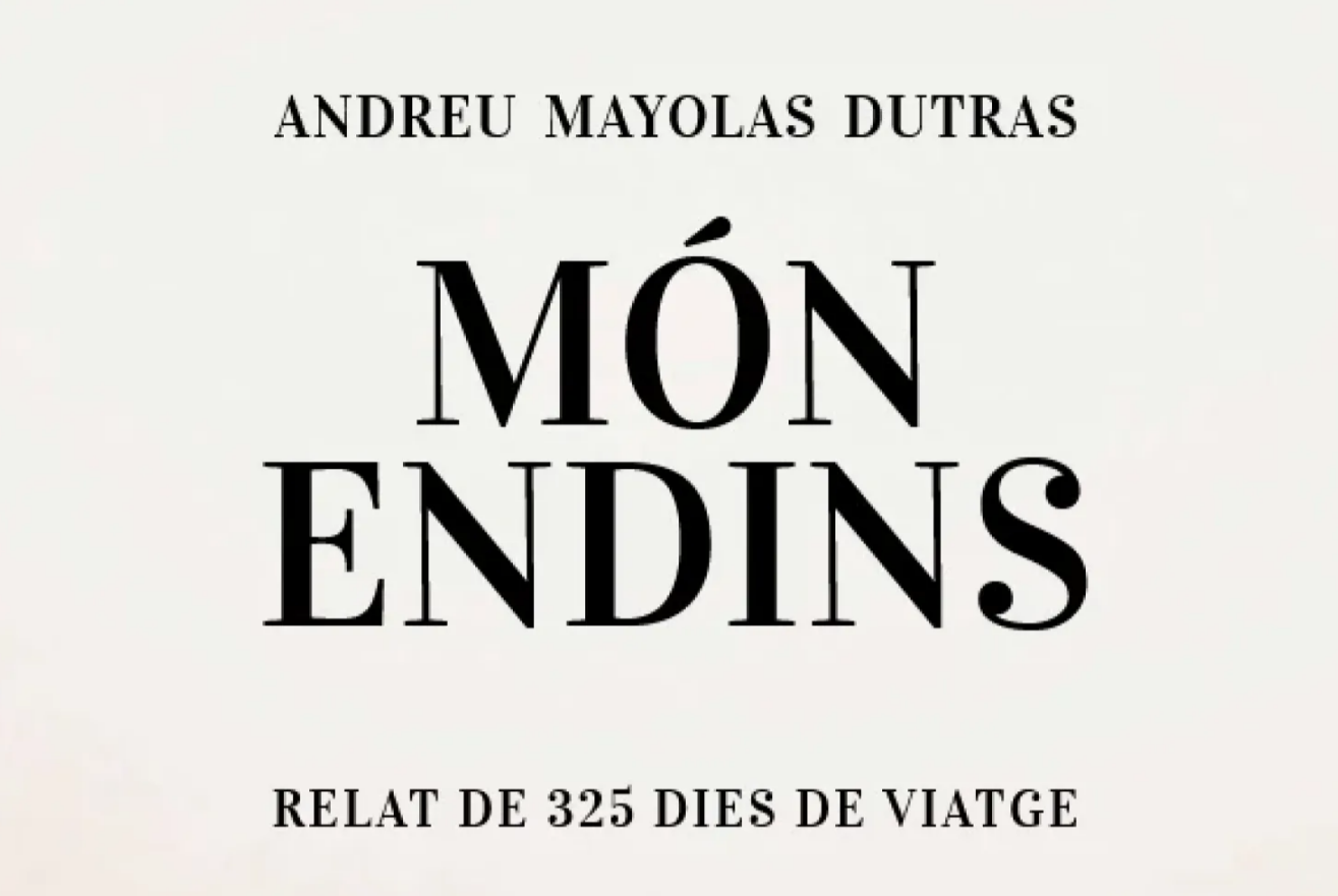 Presentació llibre - Món endins: Relat de 325 dies de viatge