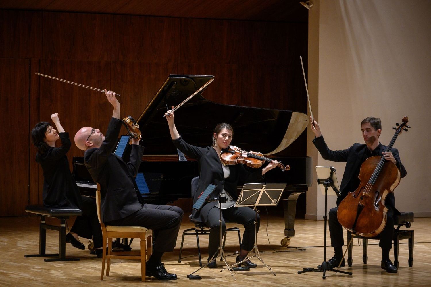 Músiques clàssica - Noelia Rodiles, Aitor Hevia, Lara Fernández i Fernando Arias