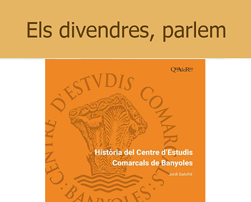 Presentació - Llibre "El Centre d'estudis Comarcals de Banyoles"