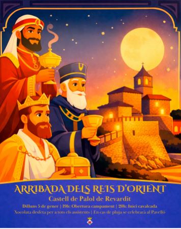 Gran cavalcada tradicional de reis de Palol de Revardit