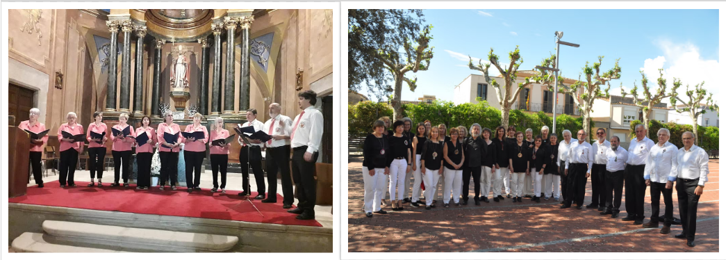 Cant Coral amb el grup de Caramelles de Sant Miquel i la Coral Sant Gregori