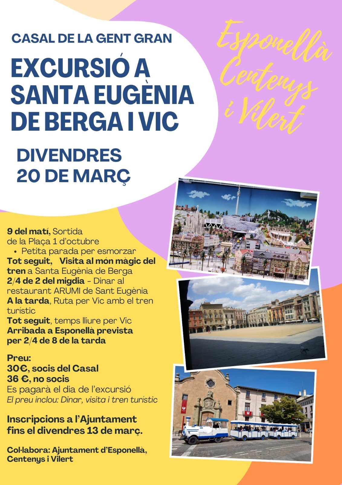 Excursió a Vic - El Món Màgic del Tren