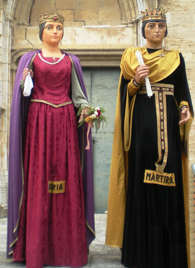 Exposició Permanent - Martirià i Maria. Quina Parella de Gegants!