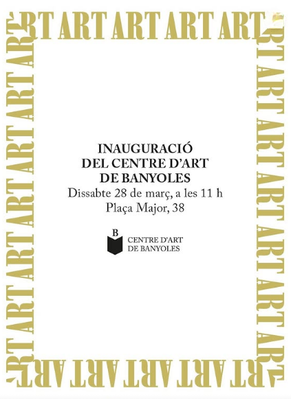 Inauguració del Centre d'Art de Banyoles