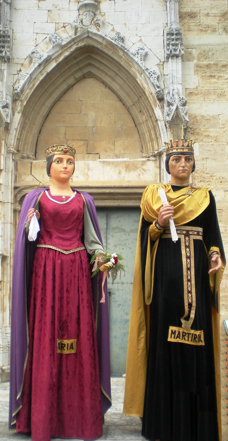 Exposició Permanent - Martirià i Maria. Quina Parella de Gegants!