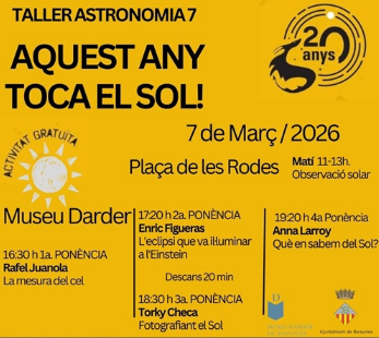 Ponències i conferències - Astroturisme