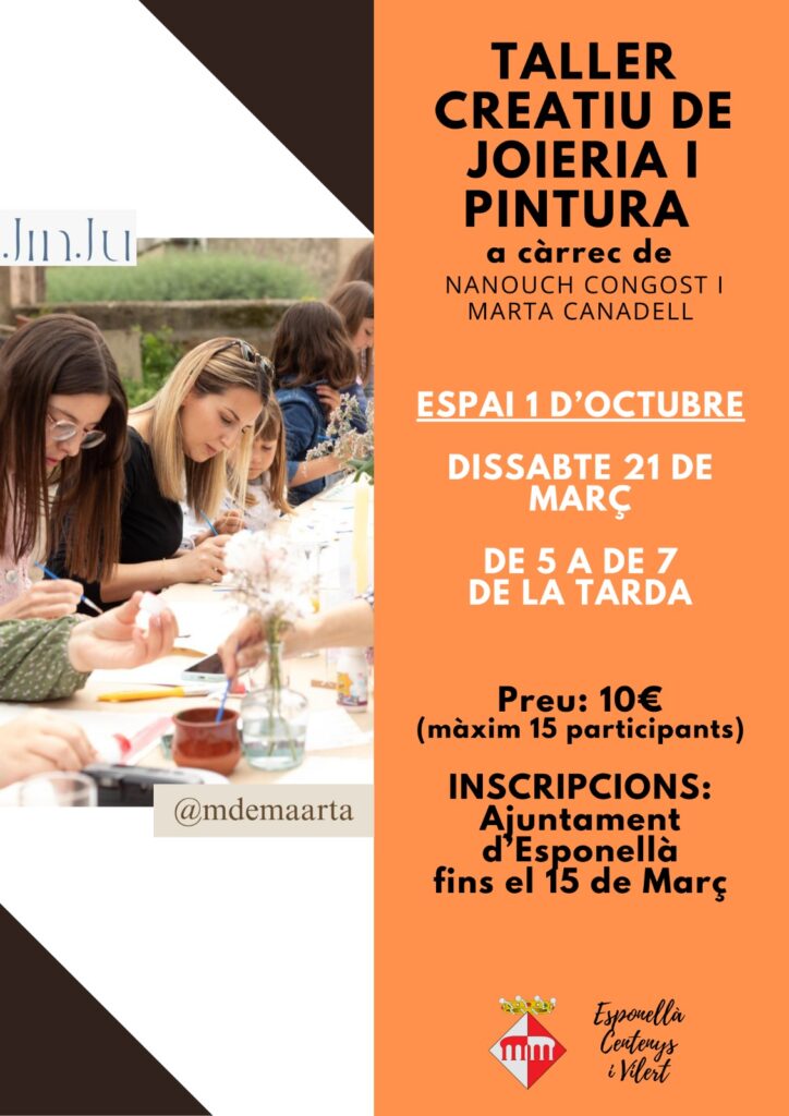 Taller Creatiu: Joieria i Pintura