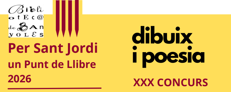 XXX Concurs infantil per Sant Jordi: Un punt de llibre