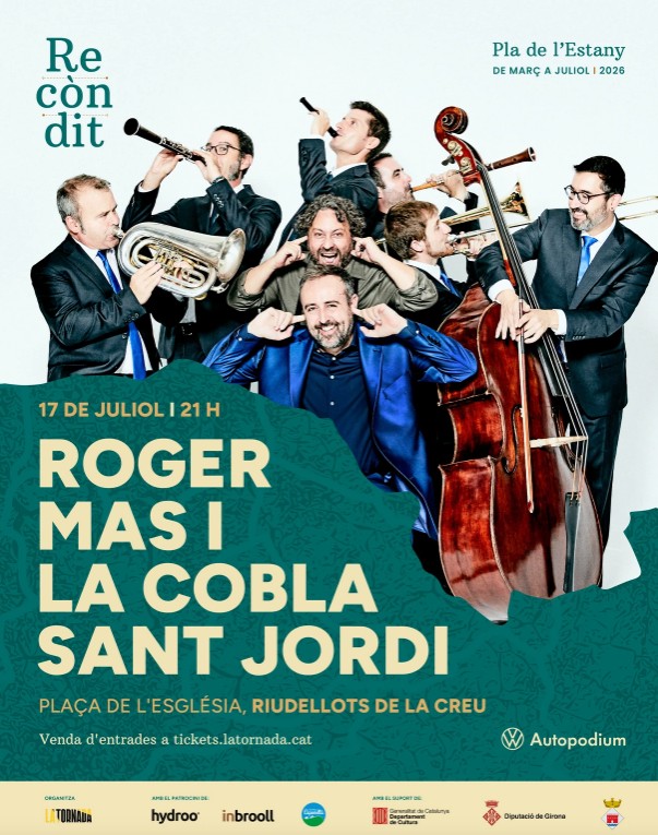Festival Recòndit - Roger Mas i la Cobla Sant Jordi